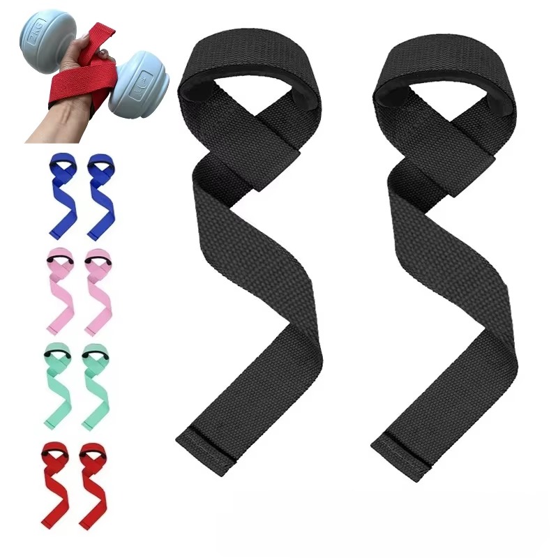 Wrist Wraps Weightlifting Support - Regulowane, wyściełane, wytrzymałe bawełniane paski do
