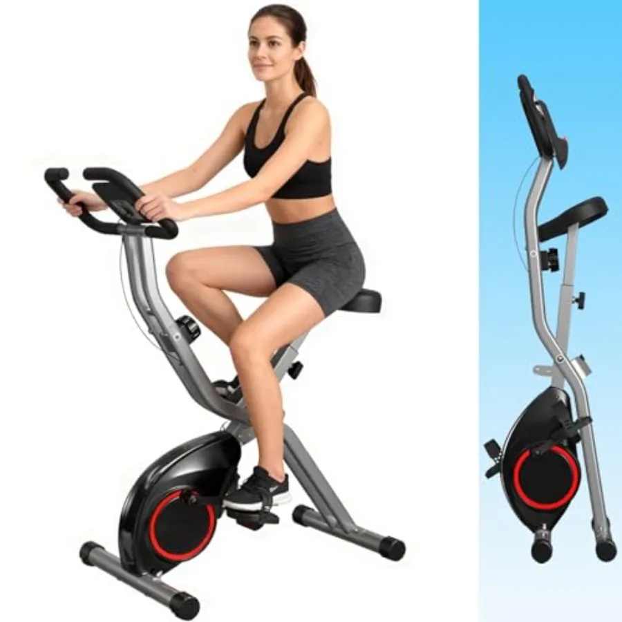 Składany rower treningowy do u – Exercise Bike Magnetic Resistance recenzja i cena