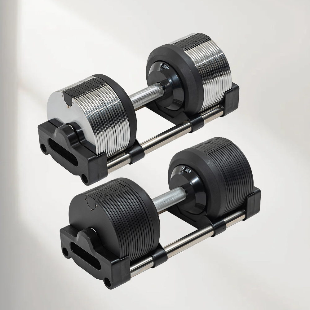Zestaw hantli z regulowanymi o – Adjustable Dumbbell Pair 40Kg recenzja i cena