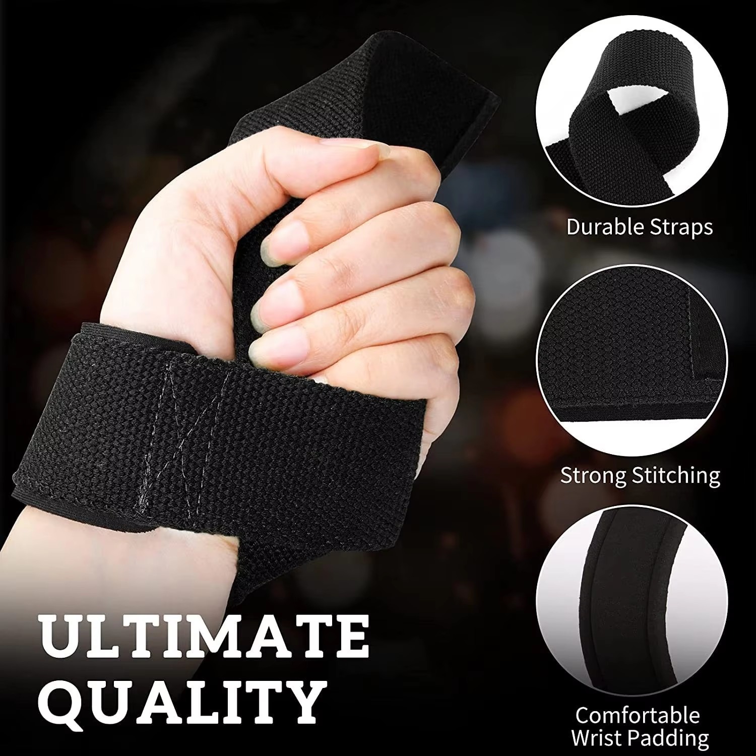 Regulowane, wyściełane, wytrzy – Wrist Wraps Weightlifting Support recenzja i cena